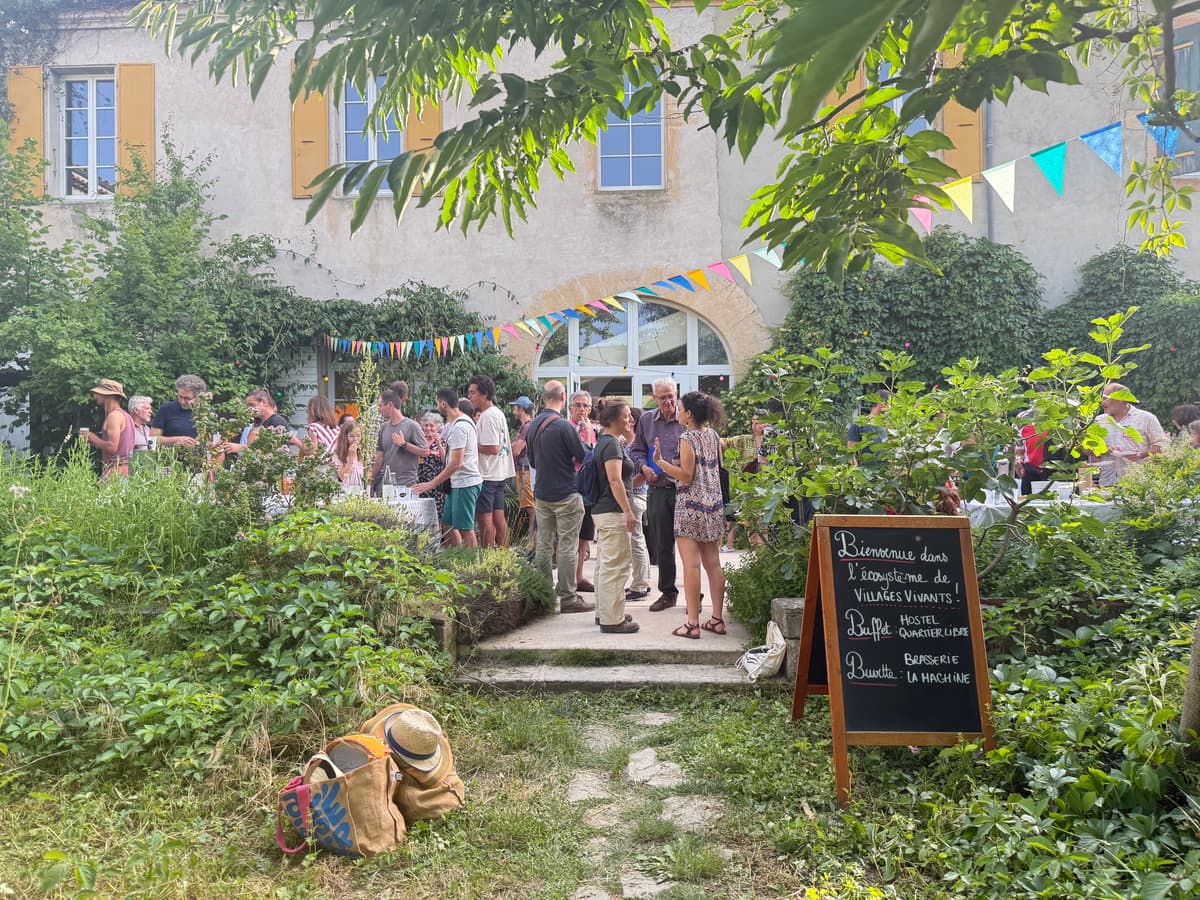 Assemblée générale de Villages vivants, accueil des sociétaires